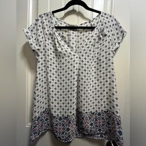 Max Studio semi sheer top size S